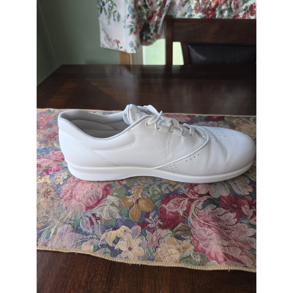 SAS Free Time Comfort Sneakers Walking Shoes Womens Size 11 M White Leather - Picture 13 of 16